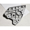 INFINITI QX60 JX35 RIGHT HEADLIGHT LOWER BRACKET 2013-2015 26092-9HS0A 26042-3TS3A