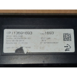 CADILLAC ATS CTS 2.0T TEMPERATURE CONTROL MODULE COMPUTER 2013-2016 GM 13591693