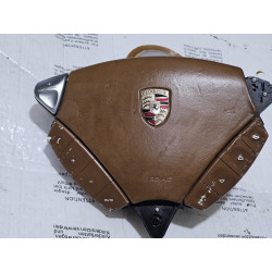 PORSCHE CAYENNE 955 STEERING WHEEL DRIVER AIRBAG 2003-2010 7L5880201BS6Q2 7L5880201BS