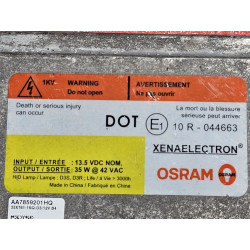 KIA SPORTAGE OSRAM XENON BALLAST MODULE 2017-2019 AA7859201HQ 35XT61-1SQ-D3 10R-044663