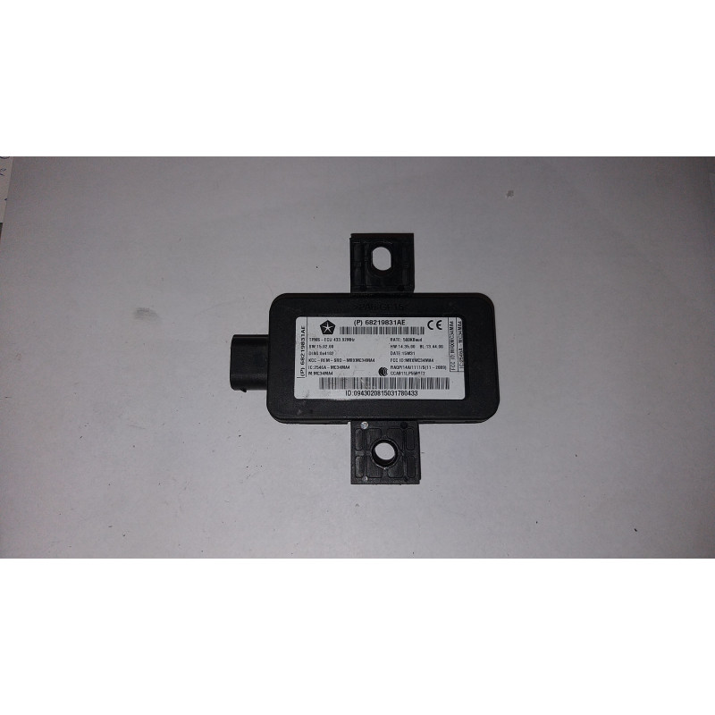 DODGE CHALLENGER CHARGER DURANGO TIRE PRESSURE MONITOR CONTROL MODULE TPMS 2014-2018 68219831AE