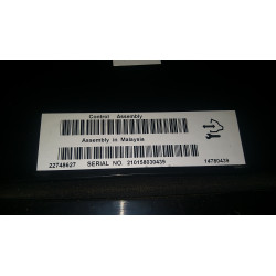 CADILLAC CTS CONTROL PANEL FACEPLATE RADIO HEATER ATC DISPLAY 2008-2013 GM 22748627 25960556