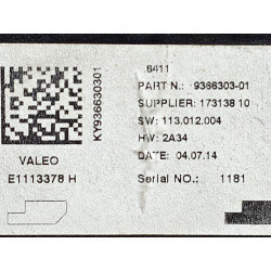 BMW 2 3 4 X1 F45 F48 F20 F21 F30 F31 F32 MINI F54 F55 AC HEATER CLIMATE CONTROL MODULE 9366303 64119366303