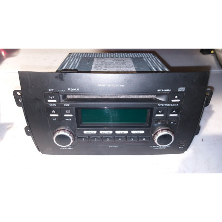 SUZUKI SX4 RADIO CD MP3 PLAYER CLARION 2007-2013 PS-3226K-A 39101-54L00-CZT 276-0597-01