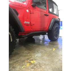 JEEP WRANGLER JL 2 Door RedRock 4x4 STEPS Rocker Guard 2018-2019 PW02966401 J130270-JL NEW PAIR SET