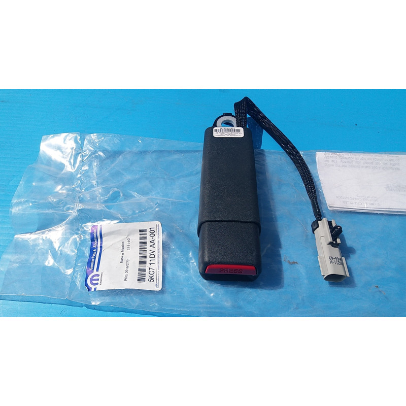 JEEP WRANGLER SEAT BELT FRONT INNER BUCKLE 20072009 5KC711DVAA