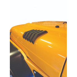 JEEP WRANGLER YJ & TJ XT HOOD VENT KIT 1987-2006 DAYSTAR J101400 D78KJ71042BK NEW SET PAIR