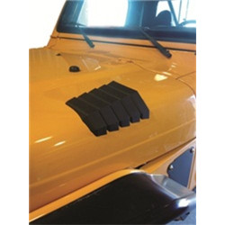JEEP WRANGLER YJ & TJ XT HOOD VENT KIT 1987-2006 DAYSTAR J101400 D78KJ71042BK NEW SET PAIR