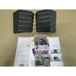 JEEP WRANGLER YJ & TJ XT HOOD VENT KIT 1987-2006 DAYSTAR J101400 D78KJ71042BK NEW SET PAIR