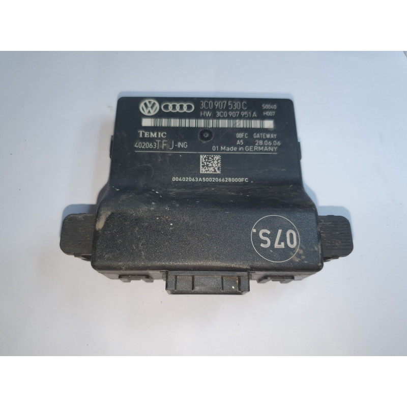 VOLKSWAGEN PASSAT B6 GATEWAY CONTROL MODULE 2006-2010 3C0907530C