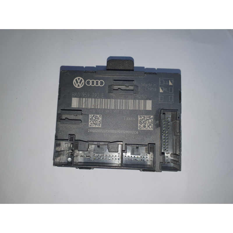 AUDI A4 A5 Q5 S4 S5 B8 FRONT RIGHT DOOR CONTROL MODULE 2009-2012 8K0959792E