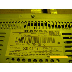 HONDA CIVIC CLARION RADIO 6CD MP3 PLAYER 2006-2009 39100-SVA-A100 USED