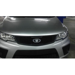 KIA FORTE GRILLE GRILL OEM TRANSFORMERS DECEPTICON BADGE EMBLEM 2009-2012 USED