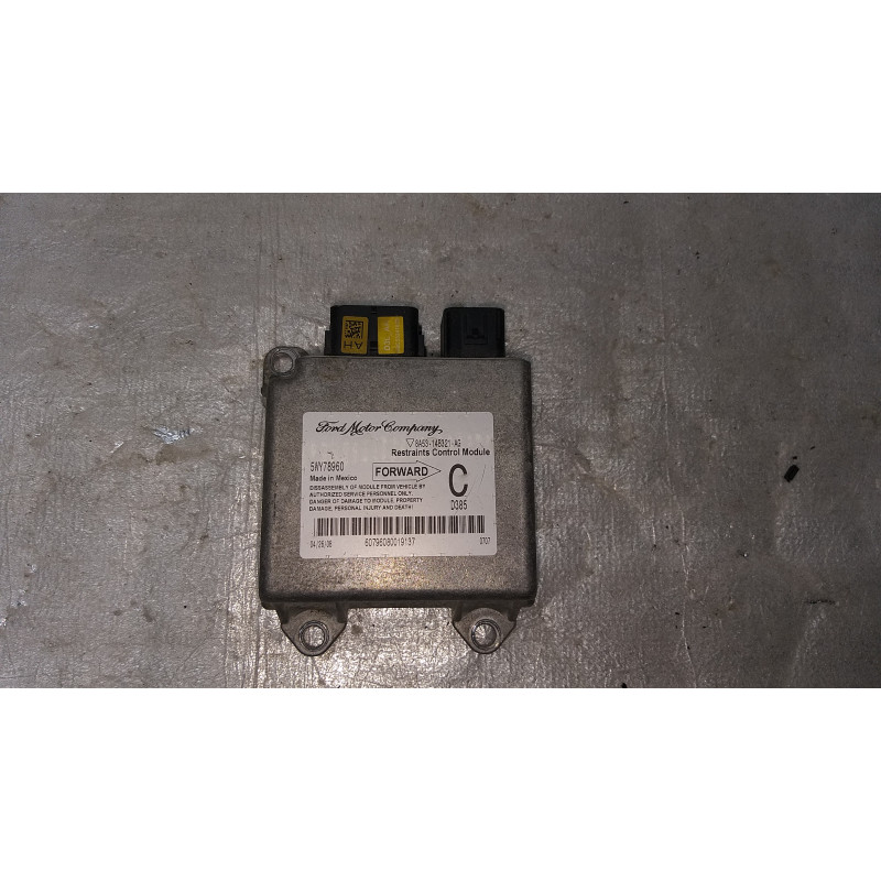 LINCOLN MKS AIRBAG SRS RESTRAINTS CONTROL MODULE 20092012 8A5314B321AG