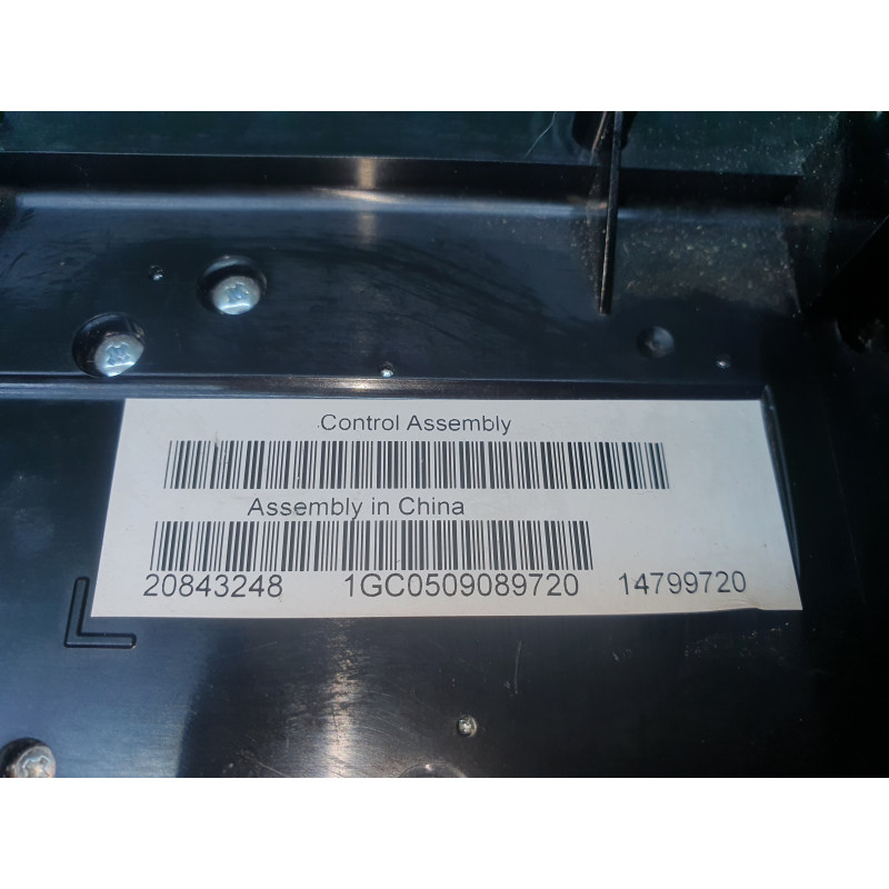 BUICK LACROSSE RADIO HEATER CLIMATE RADIO INFO CONTROL PANEL 2010-2012