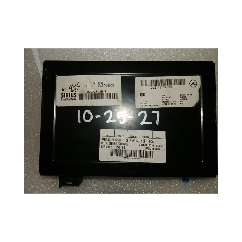 MERCEDES G GL R B SL SLK CLK CLS CLK E ML SIRIUS SATELLITE RADIO RECEIVER MODULE 2000-2013 1698270162 28032140