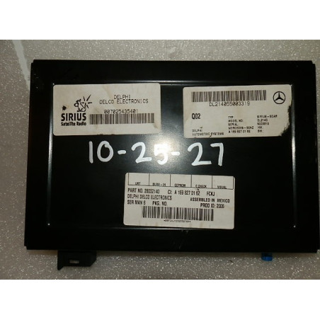 MERCEDES G GL R B SL SLK CLK CLS CLK E ML SIRIUS SATELLITE RADIO RECEIVER MODULE 2000-2013 1698270162 28032140