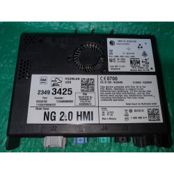 CADILLAC ATS CTS SRX CHEVROLET IMPALA HMI 2.0 INTERFACE CONTROL MODULE 2014-2019 GM 23493425