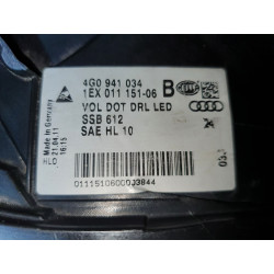 AUDI A6 S6 C7 RIGHT ADAPTIVE FULL LED HEADLIGHT 2012-2015 4G0941034B 4G0941034 USA