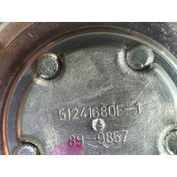 MOTORSPORTS ULTRA CHROME WHEEL CENTER CAP COVER 51241680F 89-9857