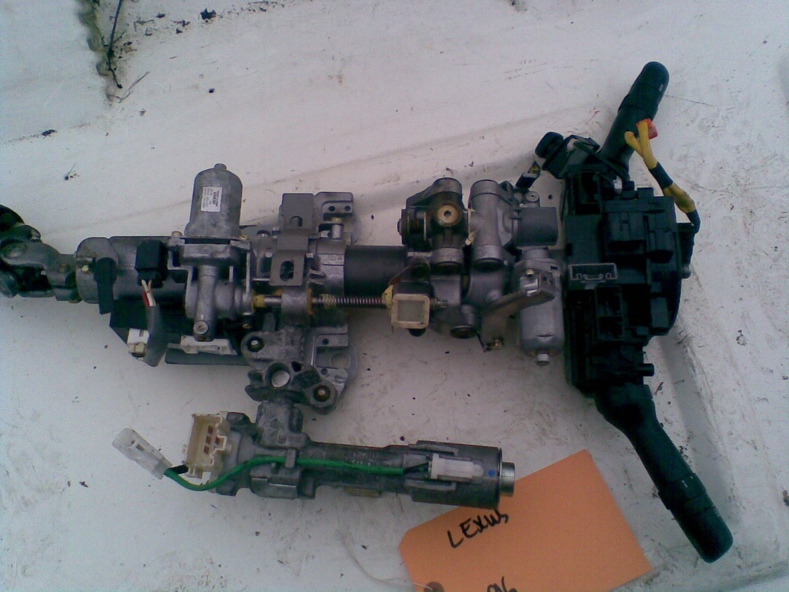 LEXUS RX RX330 STEERING COLUMN + CLOCKSPRING +SWITCH 2004