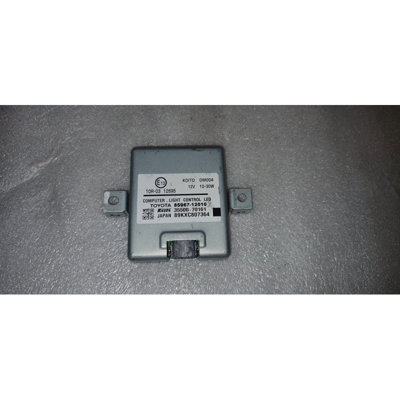 LEXUS RC IS ES NX TOYOTA COROLLA CAMRY LED CONTROL MODULE 85967-12010 35500-70161