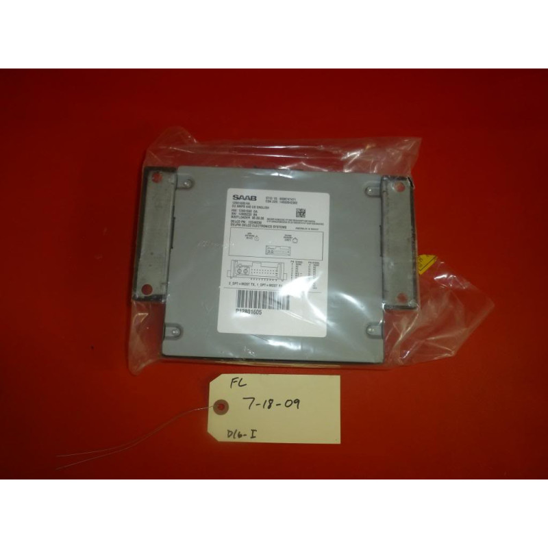 SAAB 9-3 AERO SPORT COMBI GPS ONSTAR NAVIGATION CONTROL MODULE 2002-2011 GM 12801605 NEW