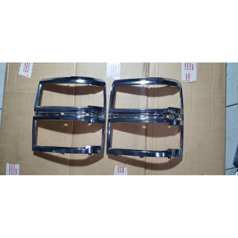 Chevy Silverado Headlights 2014 Find Fit 2014-2015 Chevy Silverado 1500 Pickup Projector Headlamps Light Left Right In Rowland Headlights For 2015 Chevy Silverado - Foto 3