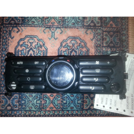 MINI COOPER 1.6L HEATER CLIMATE CONTROL 2003-2007 64116935489 USED