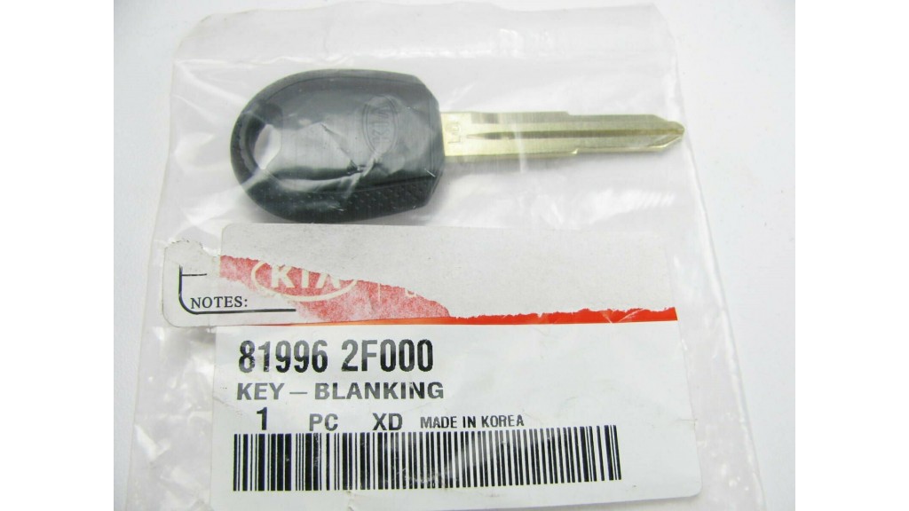 81996 2F000 Blanking Key for 2005 2010 Kia Sportage 