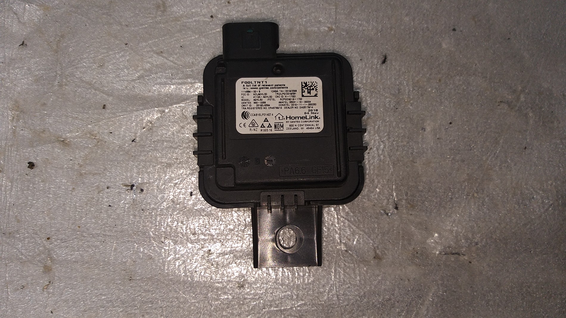 TESLA MODEL 3 S X HOME LINK GARAGE DOOR OPENER CONTROL MODULE 20172021